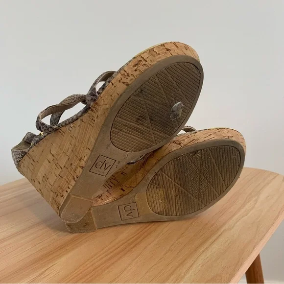 Dolce Vita Strappy Wedges - Picture 6 of 7